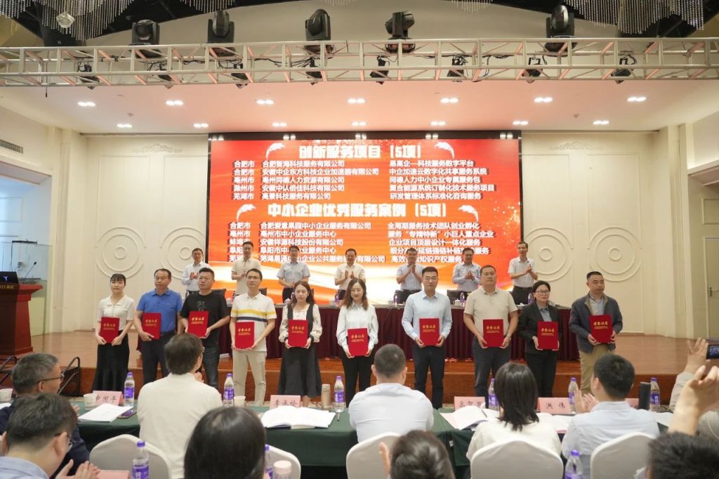 中瑞高景“研发管理体系标准化咨询服务”荣获2022年度安徽省中小企业服务联盟能力竞赛“创新服务项目”(图3)